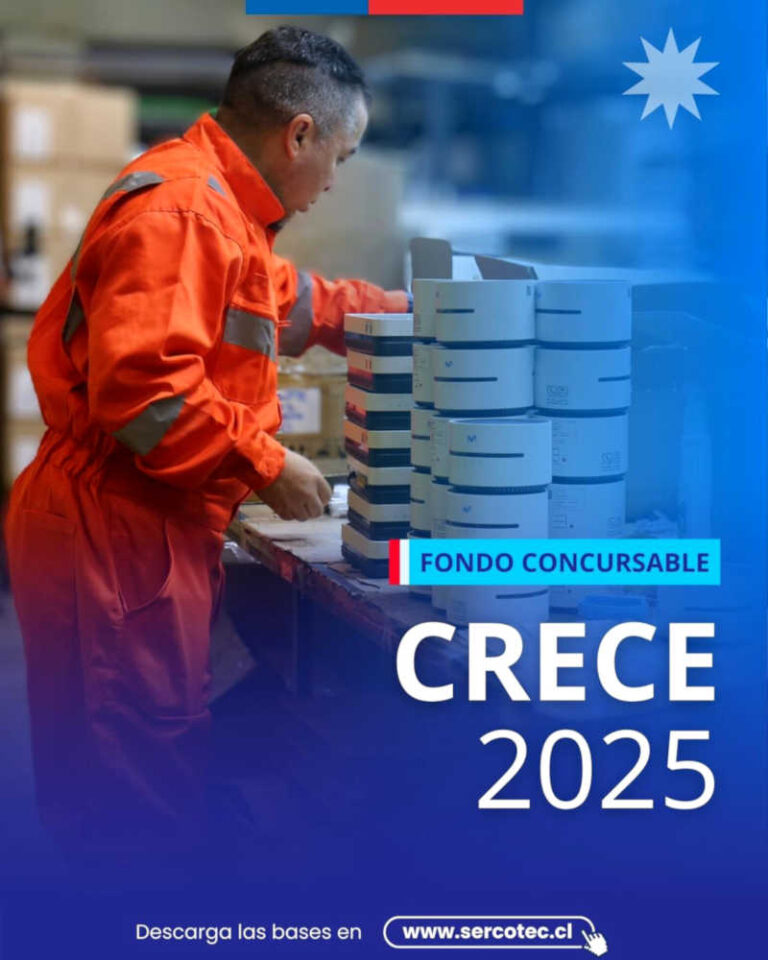 SERCOTEC entregará $5.000.000 a micro y pequeñas empresas y cooperativas a través del Programa Crece